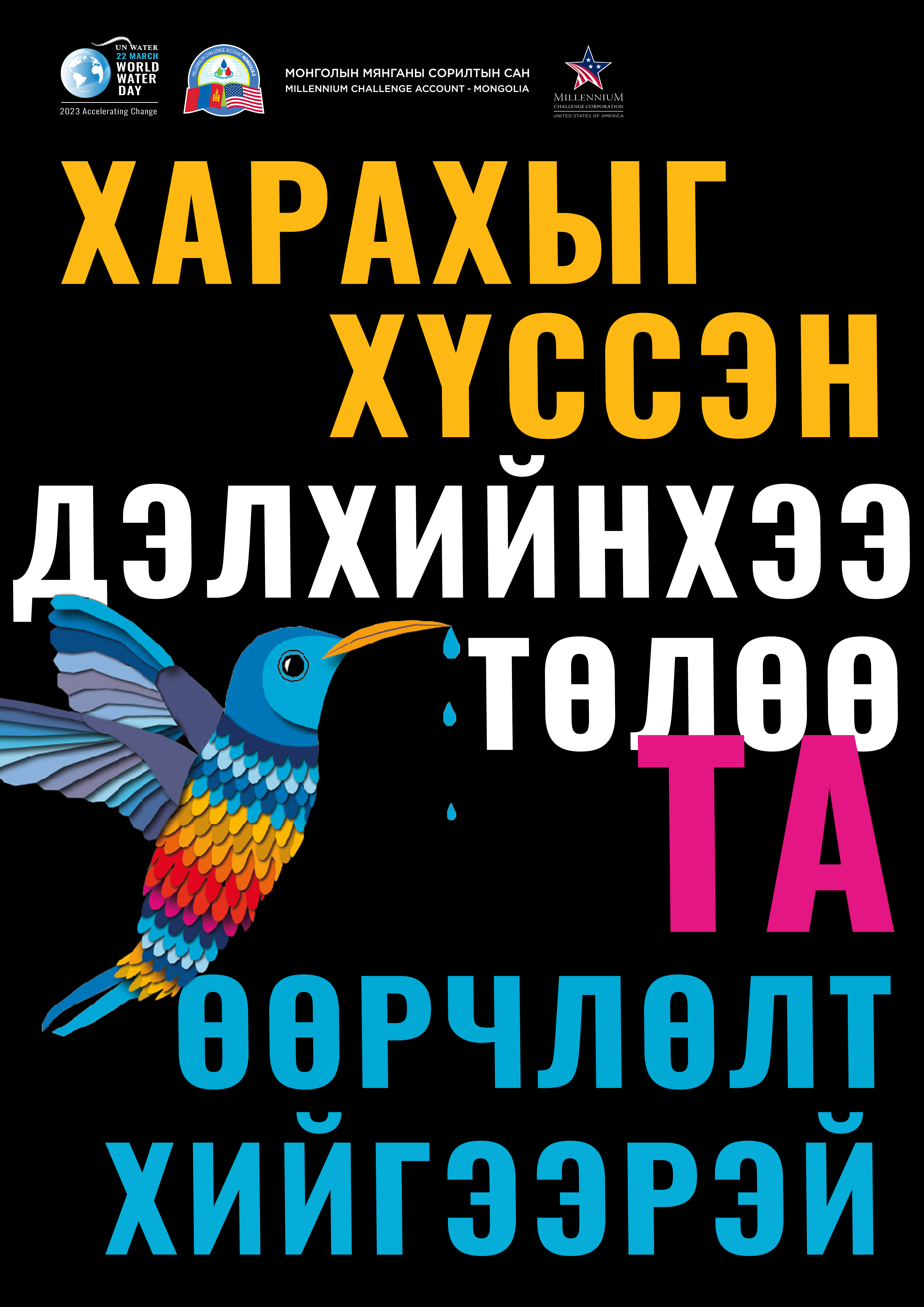 Water Day Poster Mon