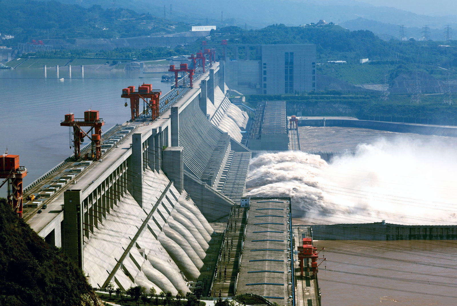 Yichang Three Gorges Dam Yangtze River China